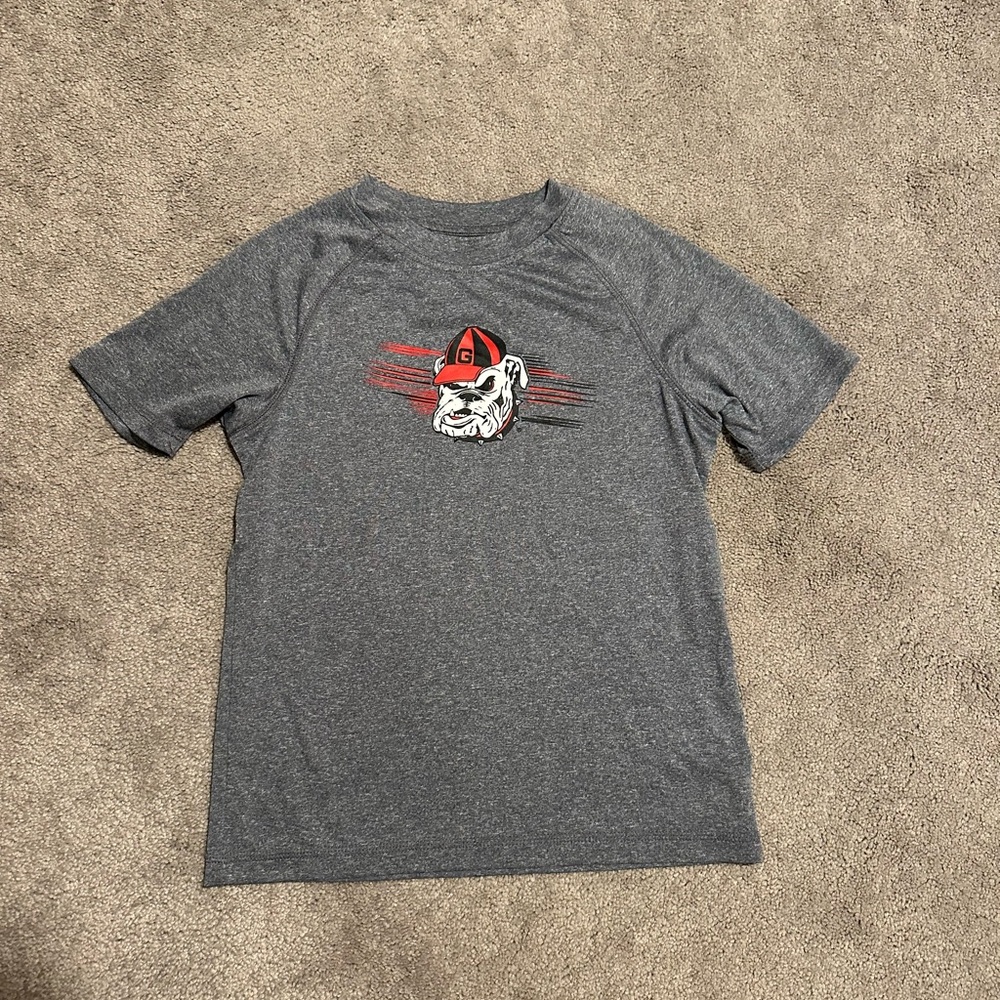 Boys University of Georgia Shirt - Gray